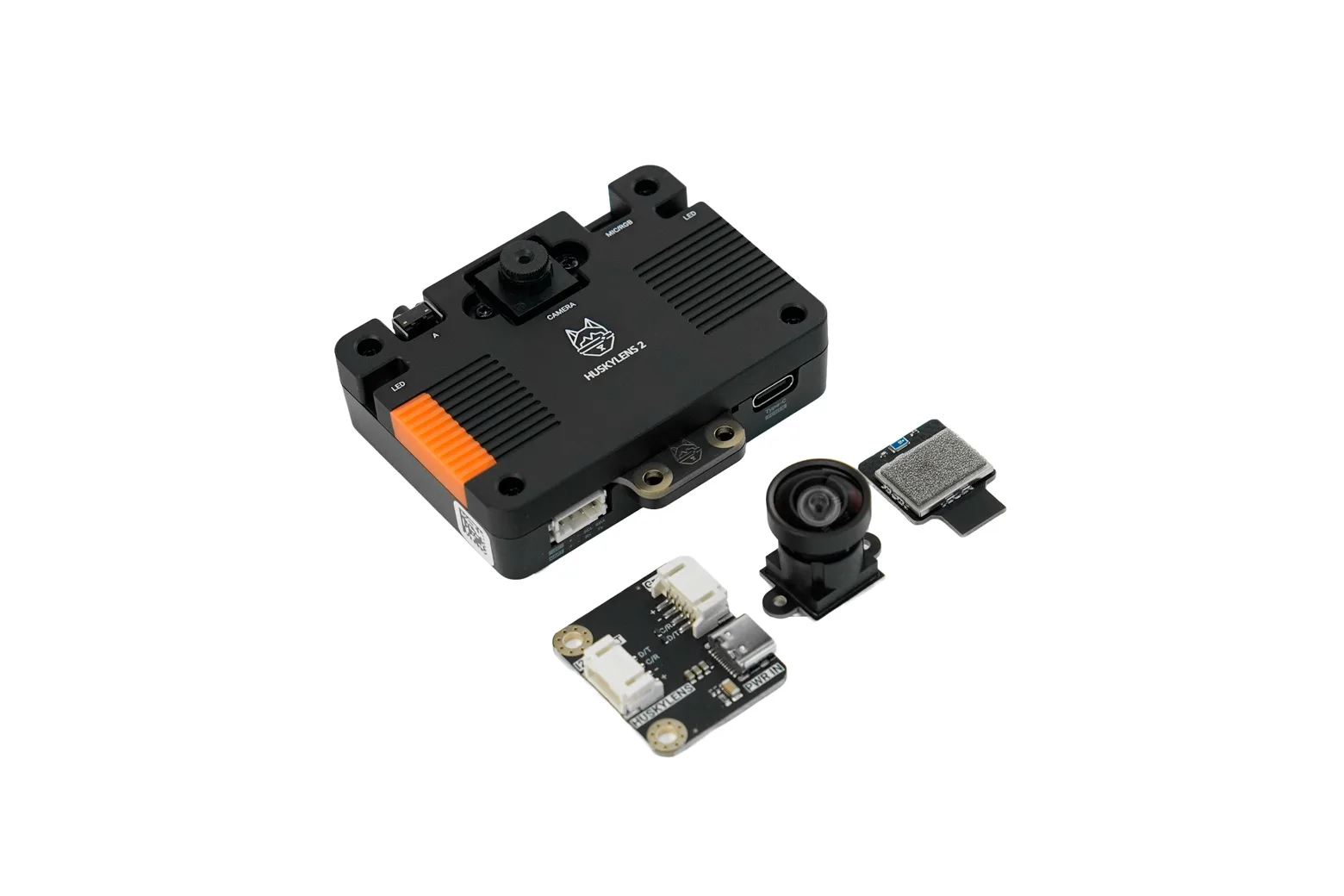 Gravity: HUSKYLENS 2 Plus Kit - Edge AI Vision Sensor with Wi-Fi 6 & Wide-Angle Camera
