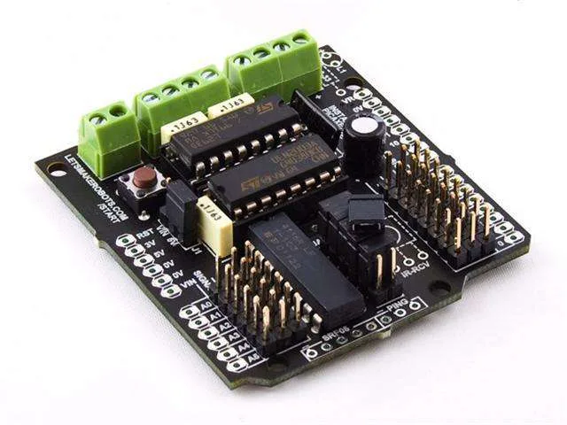PICAXE Instant Robot Shield for Arduino and PICAXE-28X2