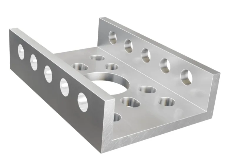 3143 Series Mini Low-Side U-Channel (1 Hole, 48mm Length)