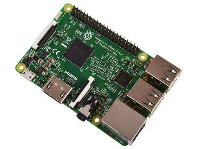 Raspberry Pi 3 Model B Single Board Computer, 1.2 GHz, 1 GB RAM