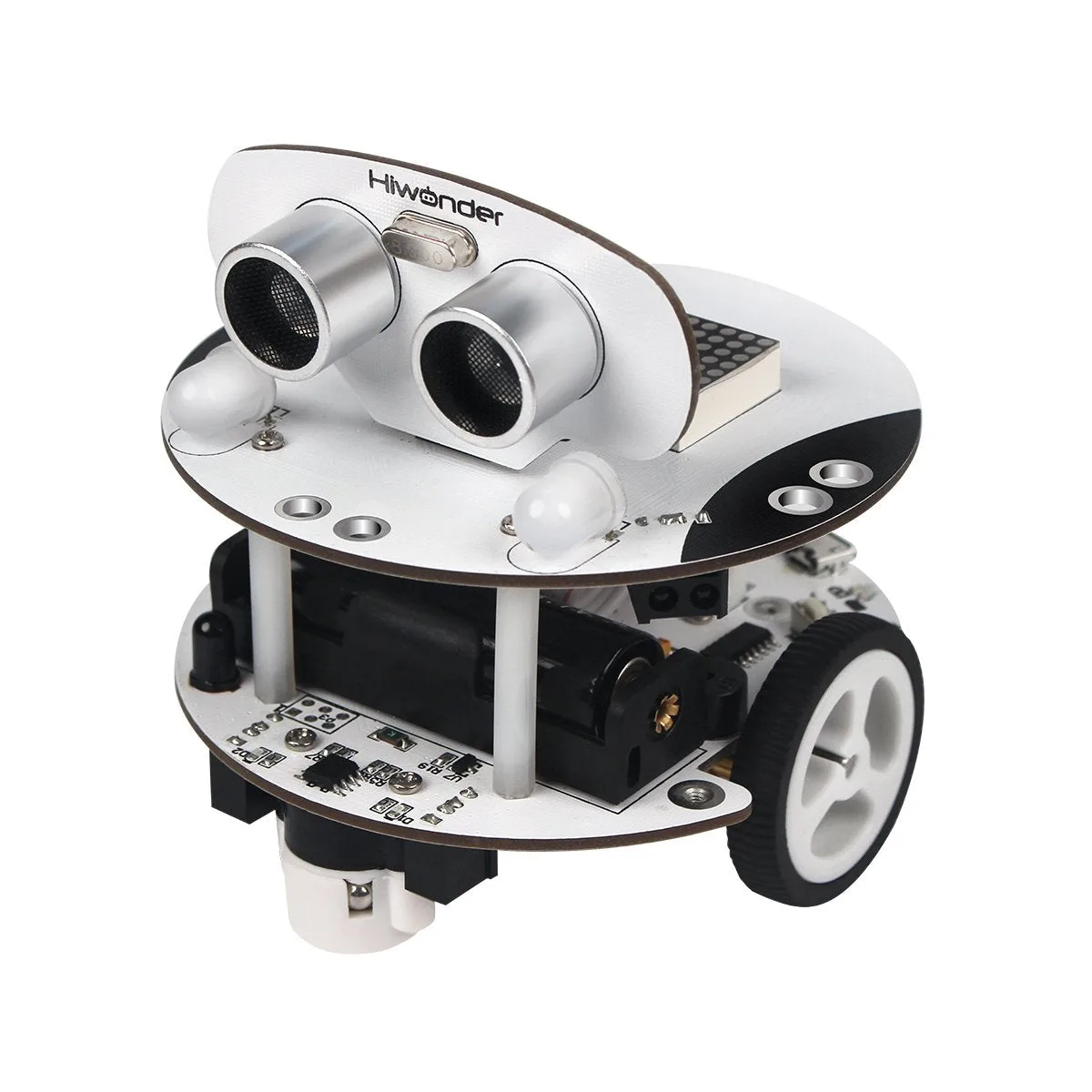 Qbot: Hiwonder Small Programmable Robot Kit based on Scratch 3.0 / AI Intelligent Arduino Robot Kit