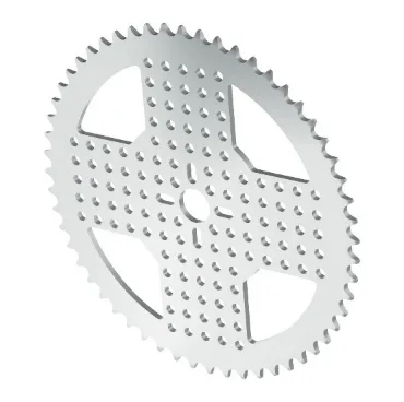 5310 Series 8mm Pitch Aluminum Hub Mount Sprocket (14mm Bore, 56 Tooth)