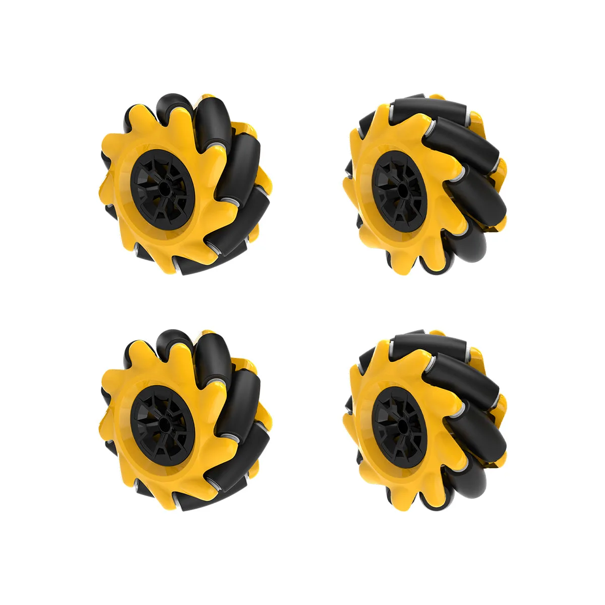 Hiwonder Mecanum Wheel 60mm Omnidirectional Smart Robot Car Accessories, DIY Toy Components