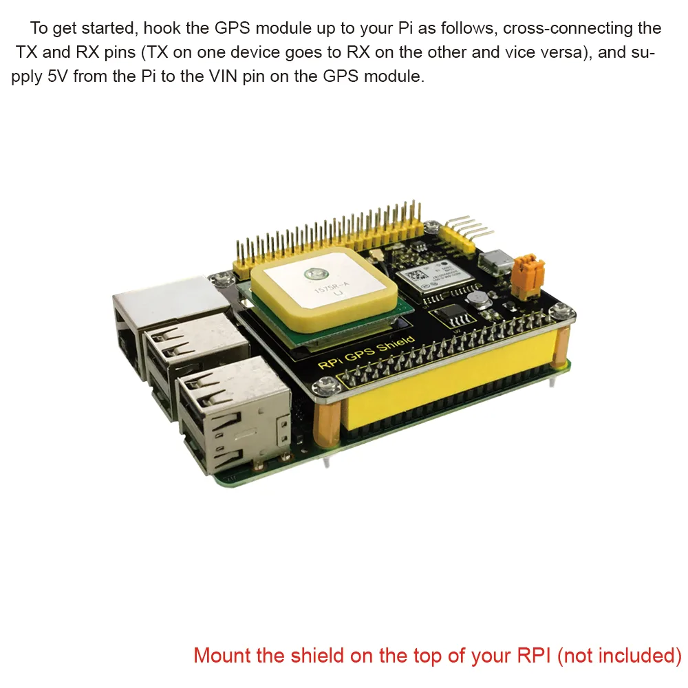 Convenient 40-pin header
