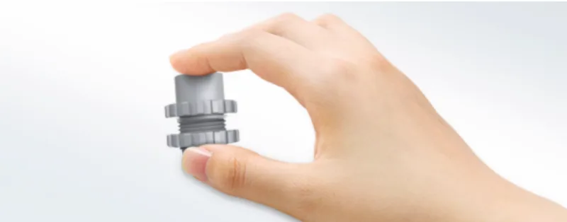 Compact form with minimal blind zone