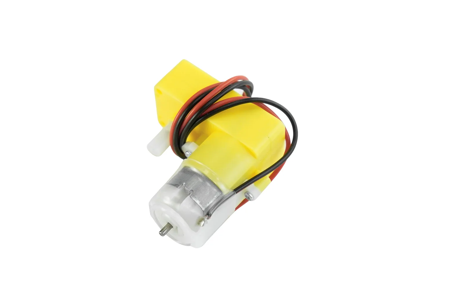 TT Geared Motor with Back Shaft (160rpm 6v L Shape)