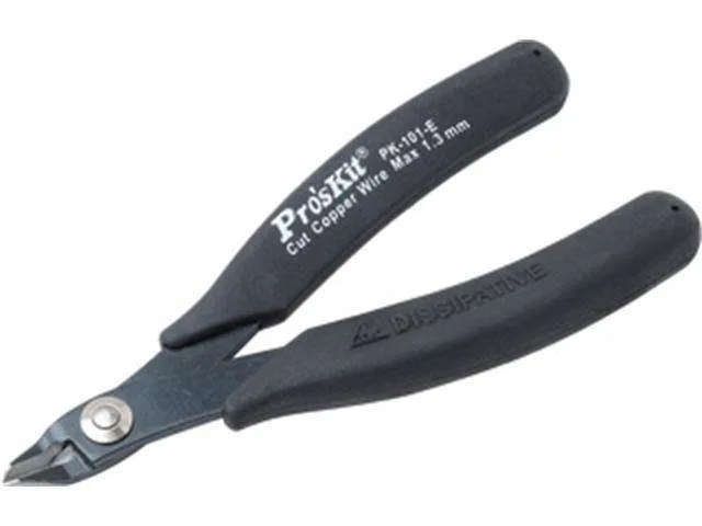 Pro'sKit 1PK-101E Micro Cutting Pliers with Conductive Handles, 125mm