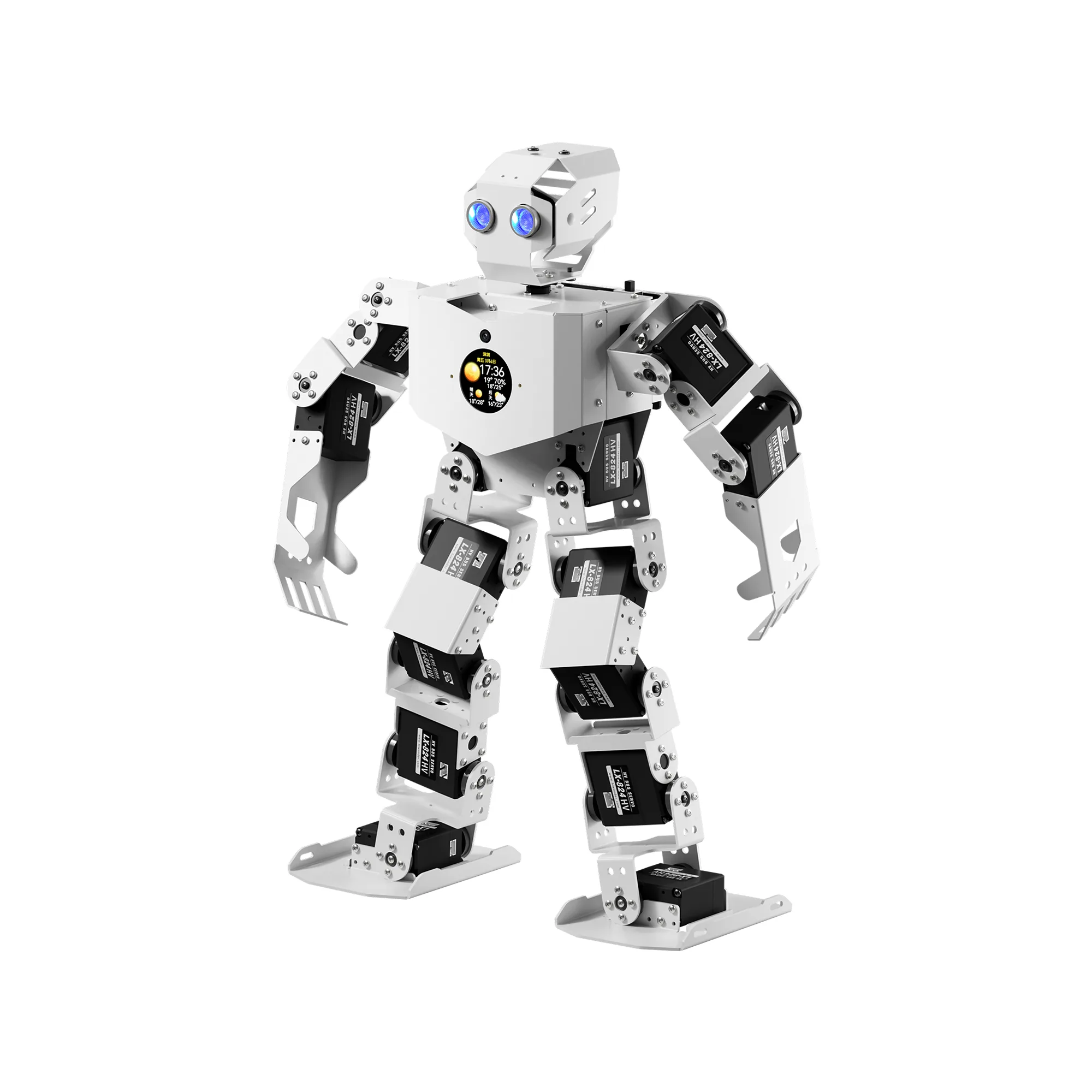 Hiwonder Tonybot Humanoid Robot with Multimodal Large AI Models, Vision AI & Voice Interaction, Educational Programming Kit, Supports Arduino, Scratch & Python