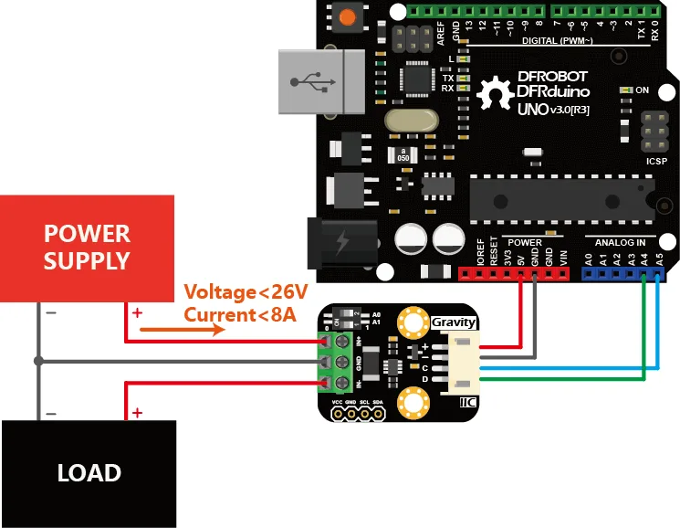 Arduino microcontroller connection