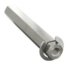 4106 Series Stainless Steel REX Shaft (8mm Diameter, 52mm Length)