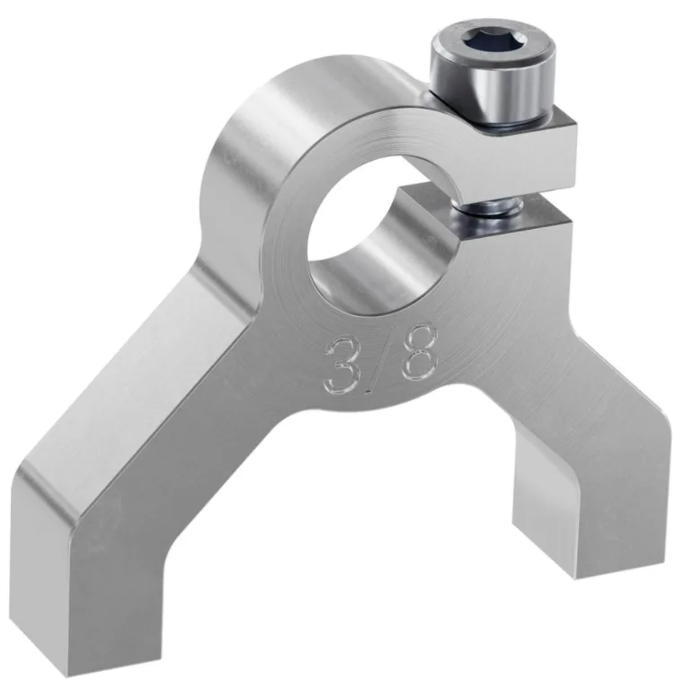 3400 Series 1-Side, 2-Post Clamping Mount (3/8" Bore)