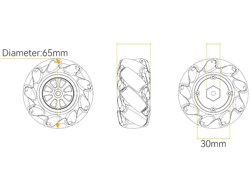 Mecanum wheel specifications