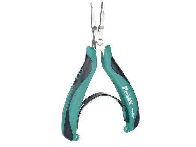 Pro'sKit PM-396G Stainless Steel Long Nose Pliers