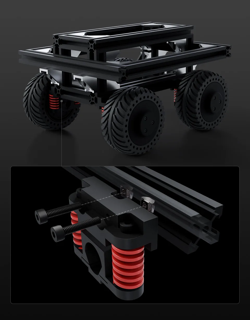 Robust all-metal construction