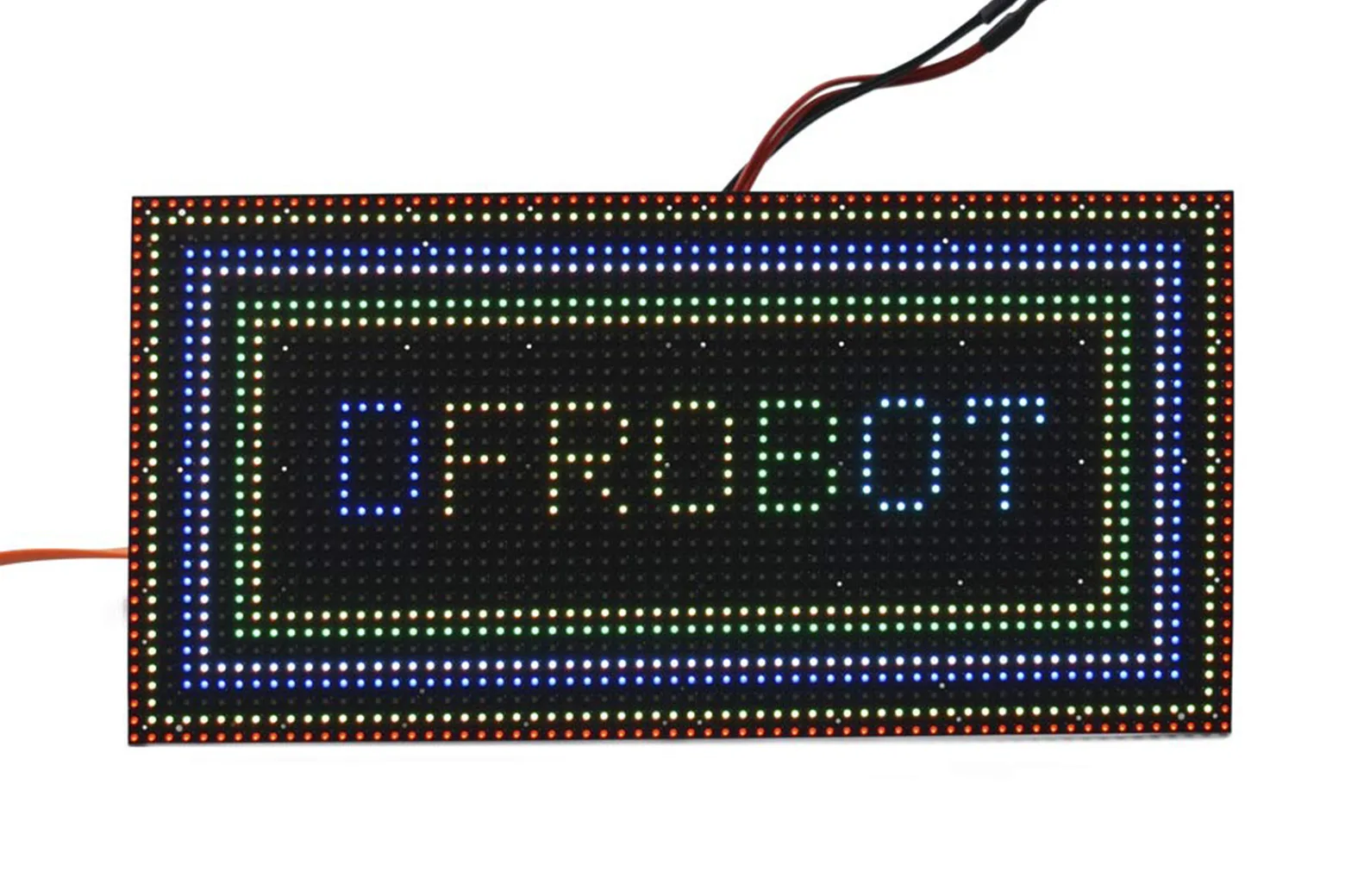 64x32 Flexible RGB LED Matrix (4mm Pitch)