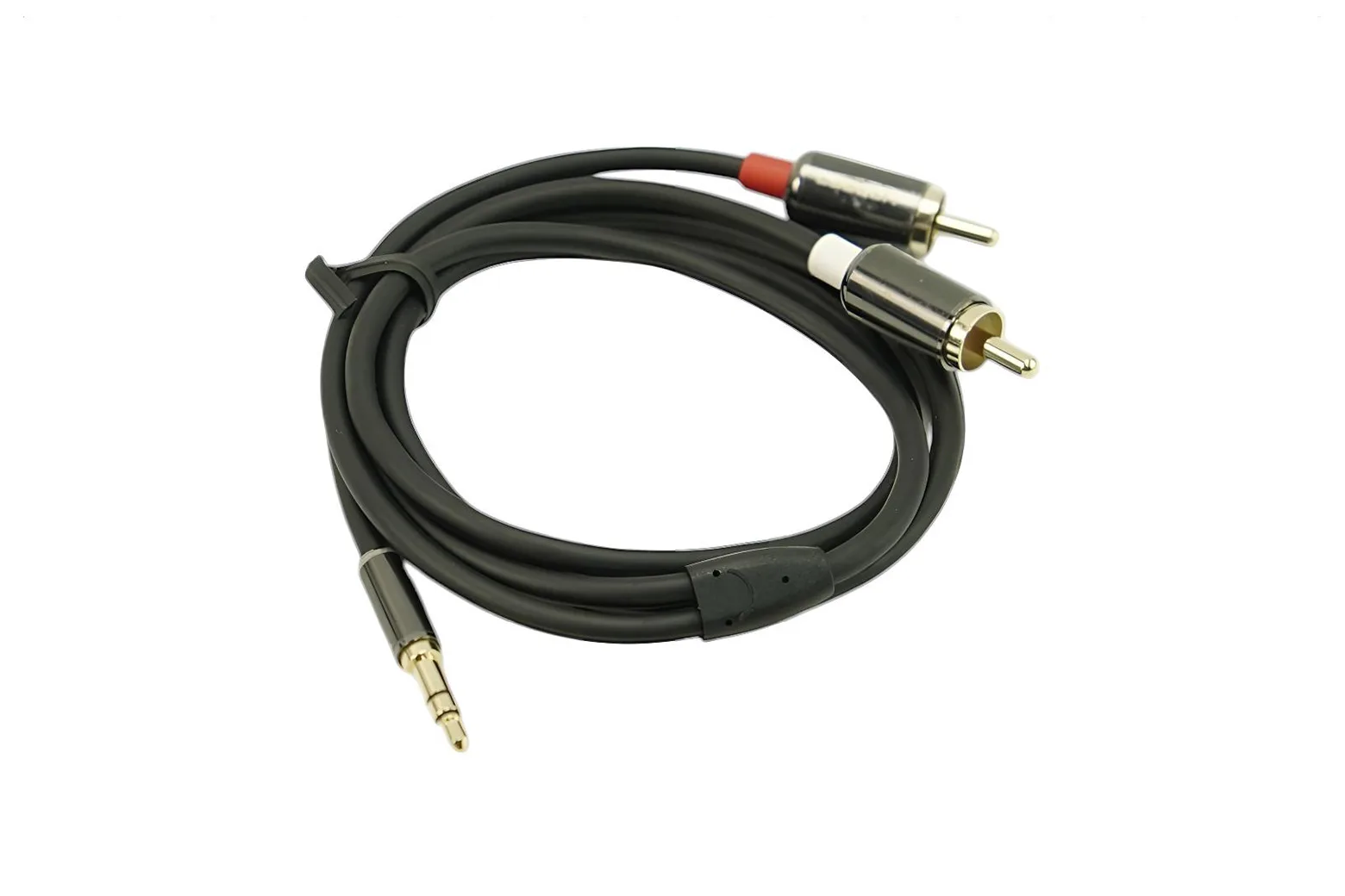 3.5mm Stereo Male to Dual RCA Male Audio Y-Cable (1m)