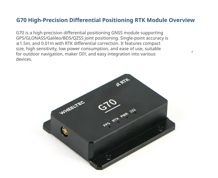 Compact differential GNSS module