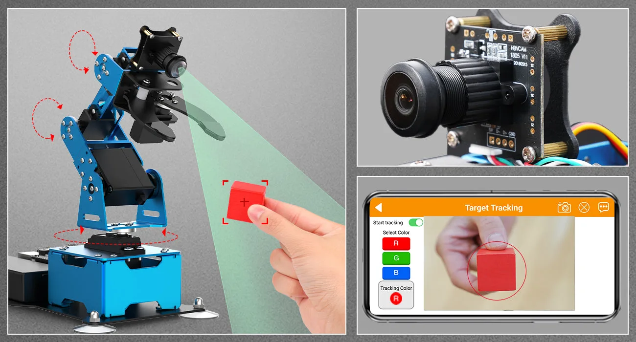AI vision and target tracking