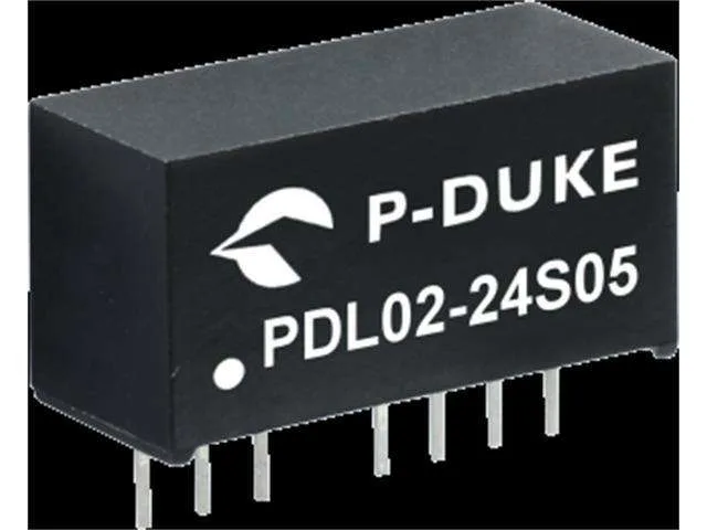 P-Duke PDL02-12S05 2W DC-DC Converter, 9-18V to 5V 400mA SIL