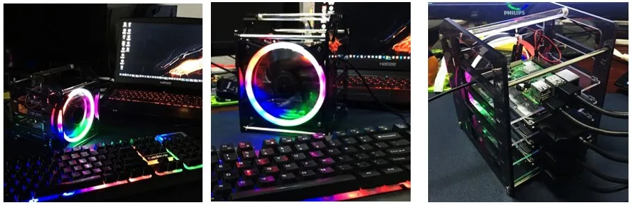 High-airflow 5V RGB fan