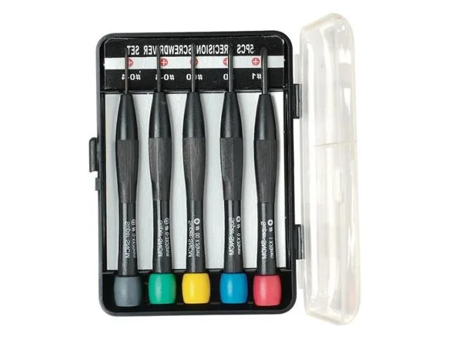 Pro'sKit 5-Piece Precision Phillips Screwdriver Set (8PK-2063)