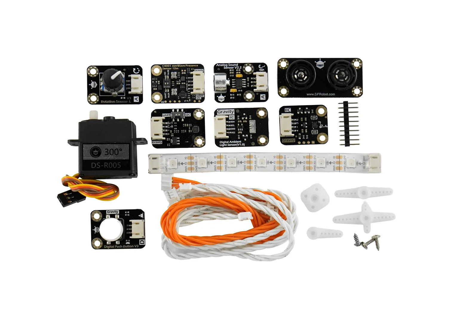 WIAnode Sensor Kit for New Media Interactive Art (Covering Sight, Sound, Touch, Distance sensing & Motion response)