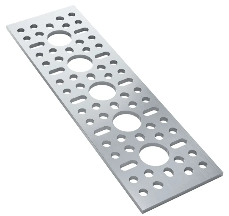 3123 Series Pattern Plate (1 x 5 Hole, 43 x 144mm)