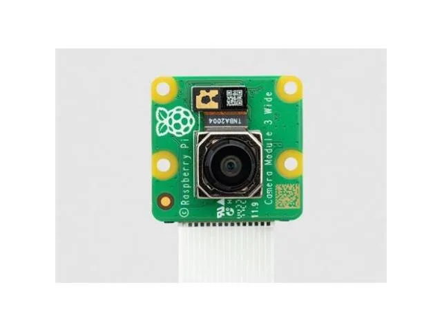 Raspberry Pi Camera Module 3 Wide-Angle, 12MP IMX708 Sensor, 120° FOV