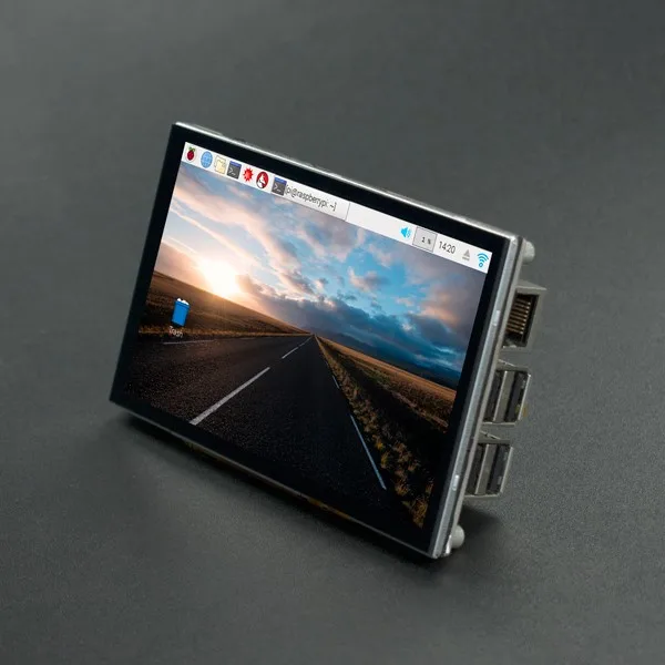 Vibrant IPS wide-angle display