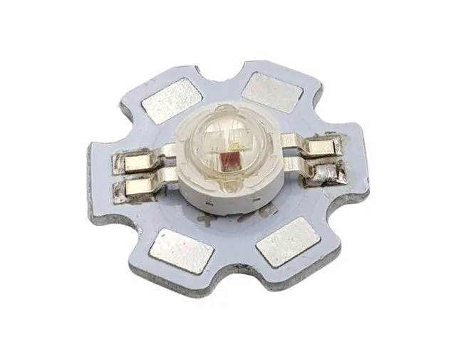 3W RGB Star Power LED Module, 20mm 4-Pin