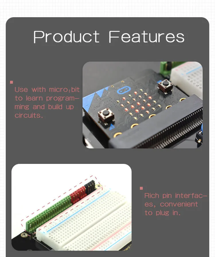 Onboard controls and power switch