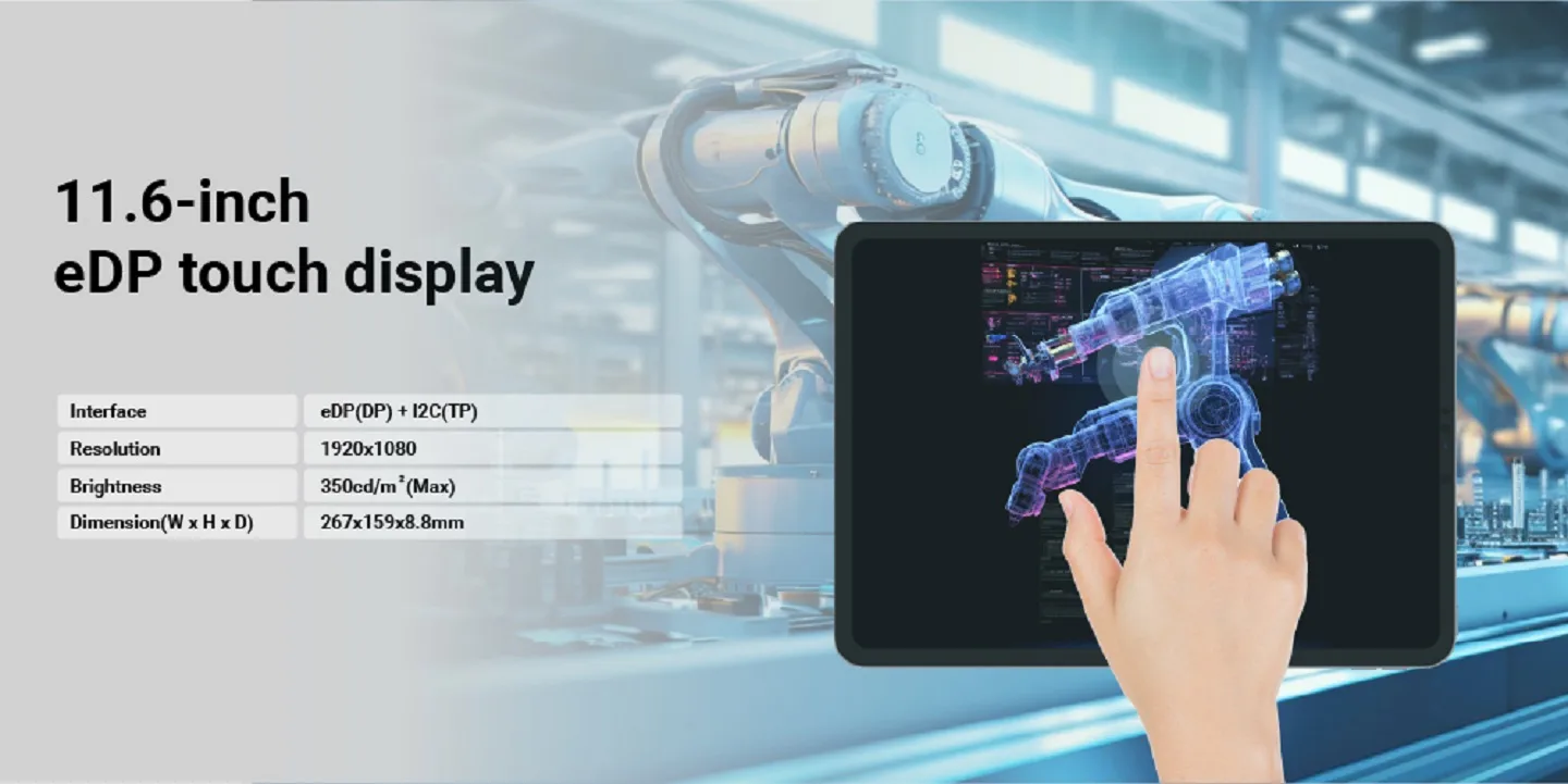 High-definition IPS display