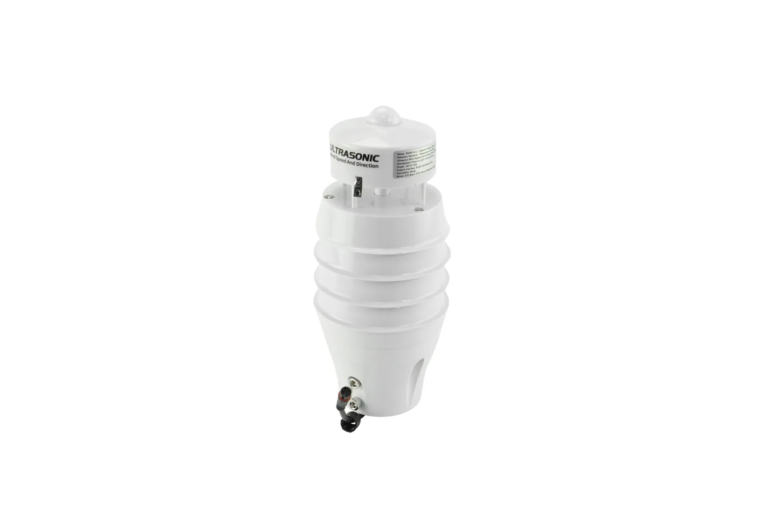 Ultrasonic 9-in-1 RS485 Weather Sensor for Arduino (Wind, Temp, Light, Noise)