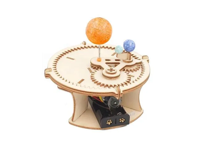 Earth-Moon-Sun Motion Demonstration Model Tri-Sphere Kit