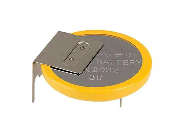 EIE CR2032H 3-Pin Horizontal PCB Mount 3V 210mAh Lithium Battery