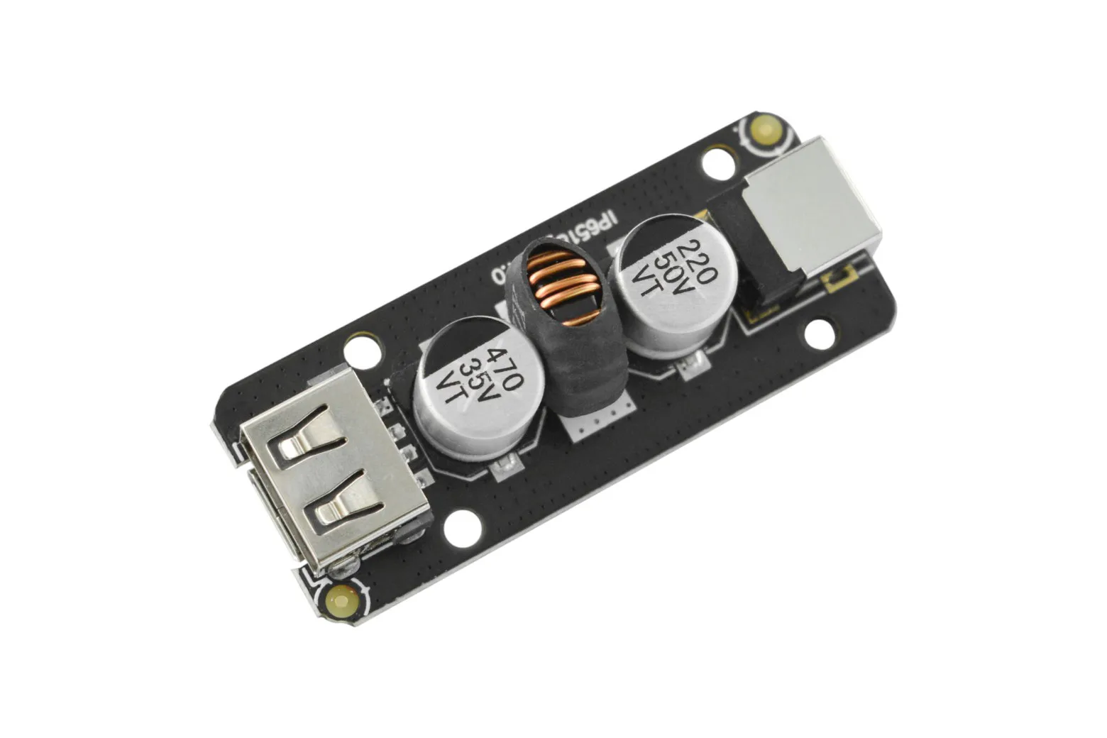 DC-DC Fast Charge Module (10.5-32V to 5V/3A, USB + Type-C)