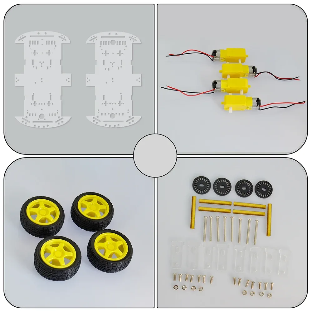 Four-wheel drive motors