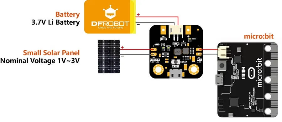 Powering micro:bit sensor projects