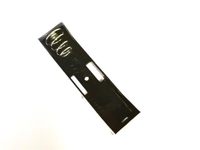Single AAA Battery Holder with Solder Terminals