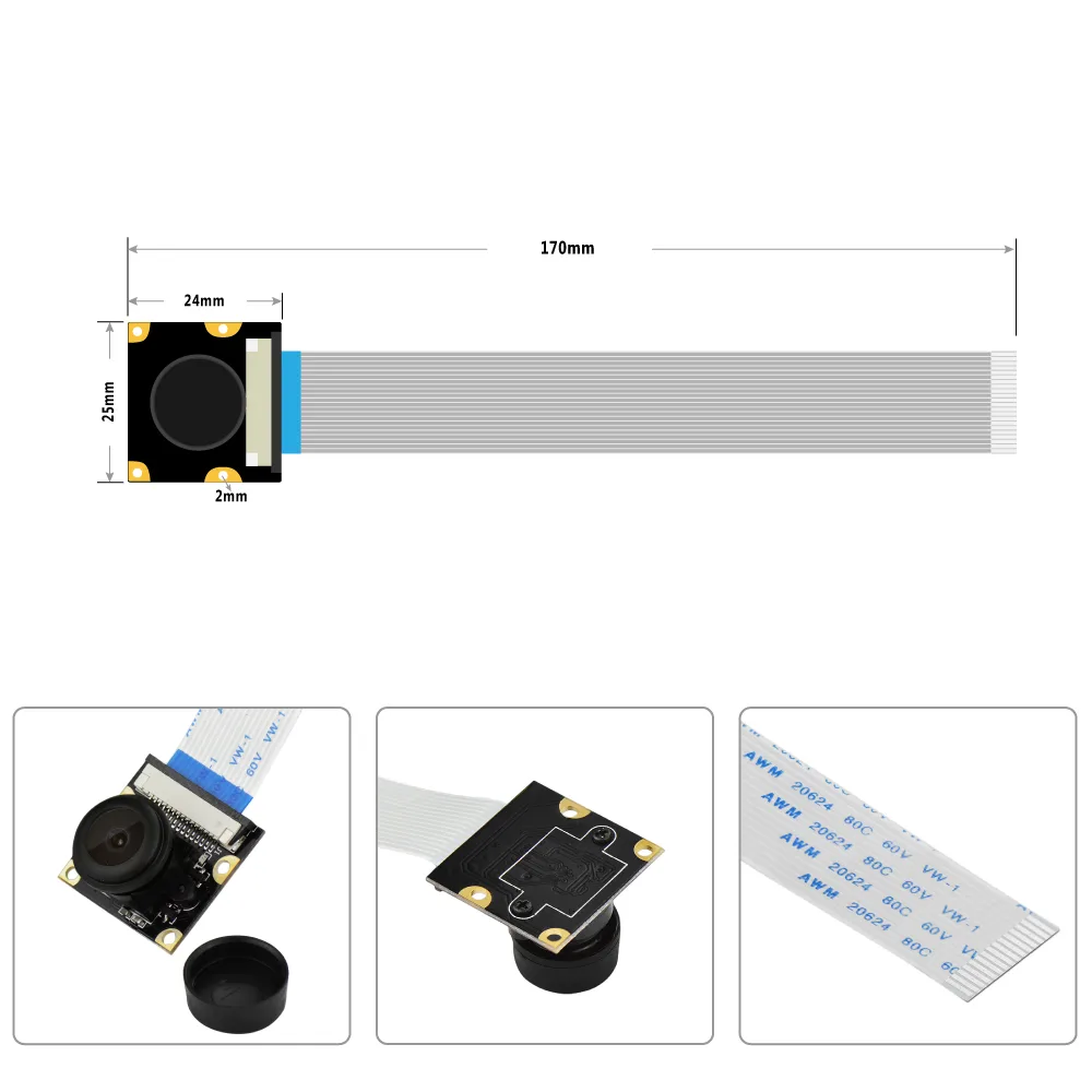 High-definition OV5647 sensor