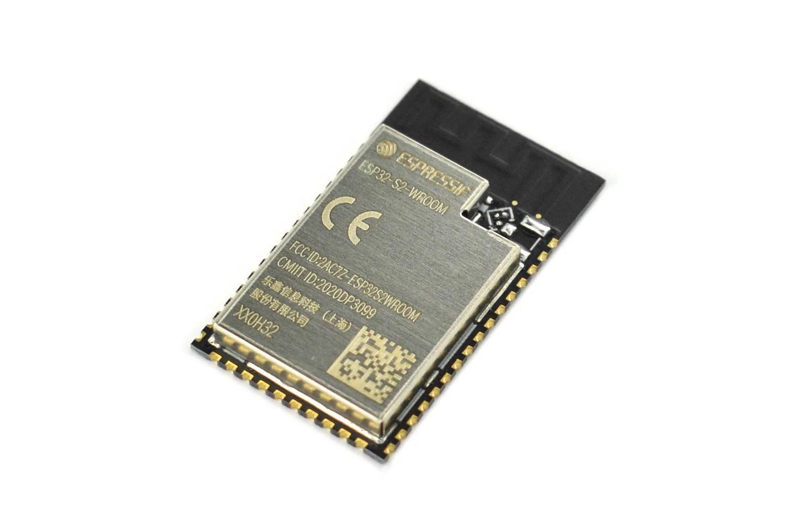 ESP32-S2-WROOM Module (PCB Antenna, 4MB Flash, Wi-Fi & USB OTG)