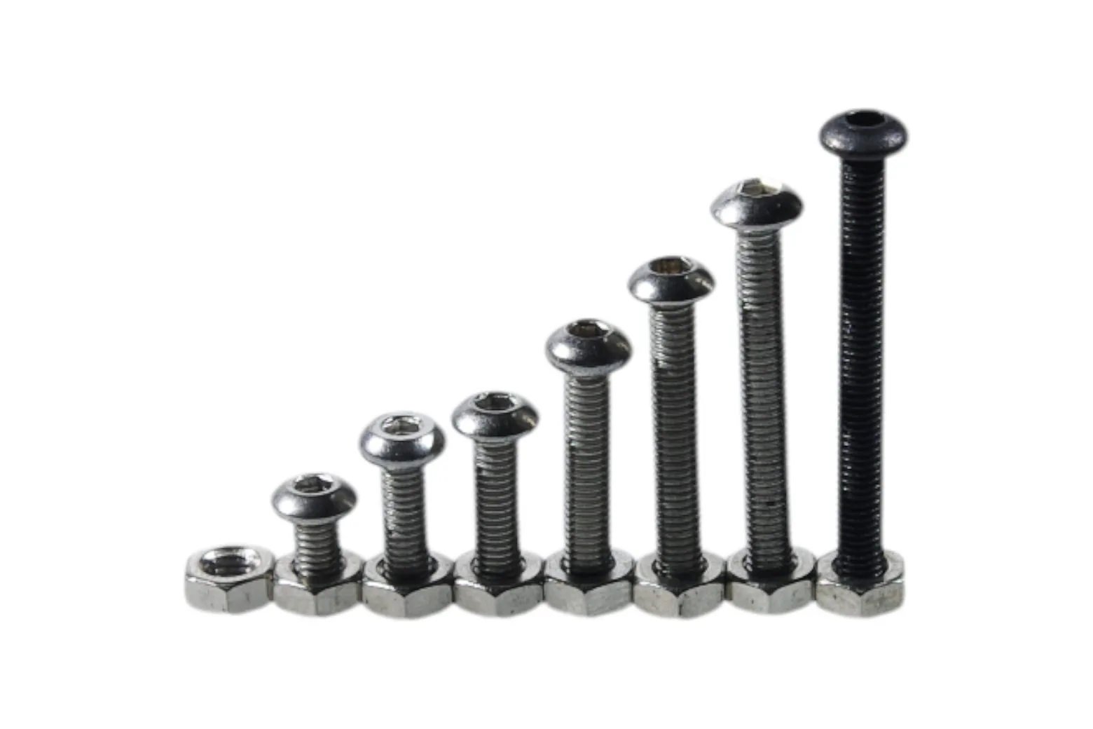 M3x20 Low Profile Hex Head Cap Screw Set (10 Sets)
