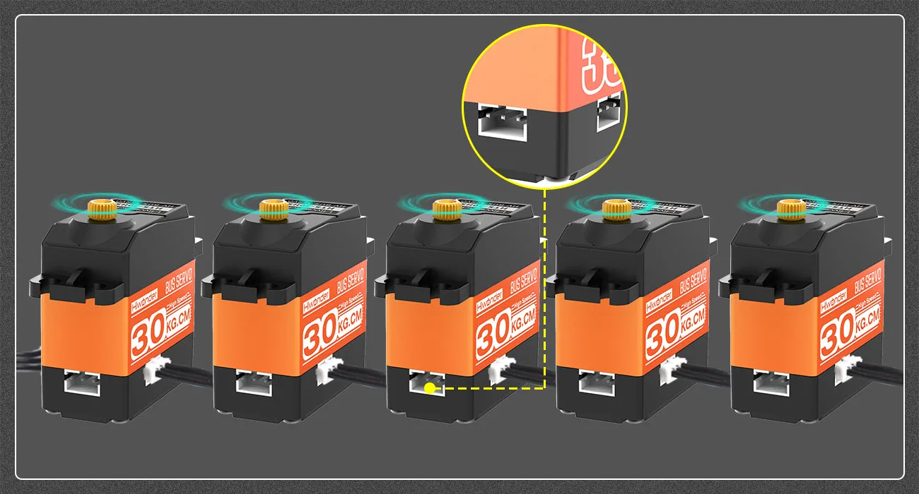 Streamlined serial bus connection