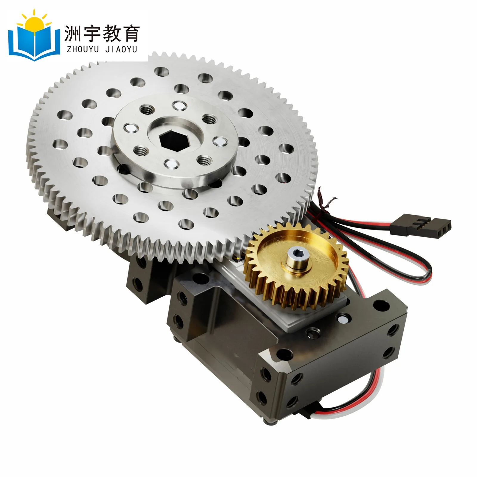 Stingray-3 Servo Gearbox (0.51 sec/60°, 20RPM, 1050 oz-in Torque, 600° Rotation)