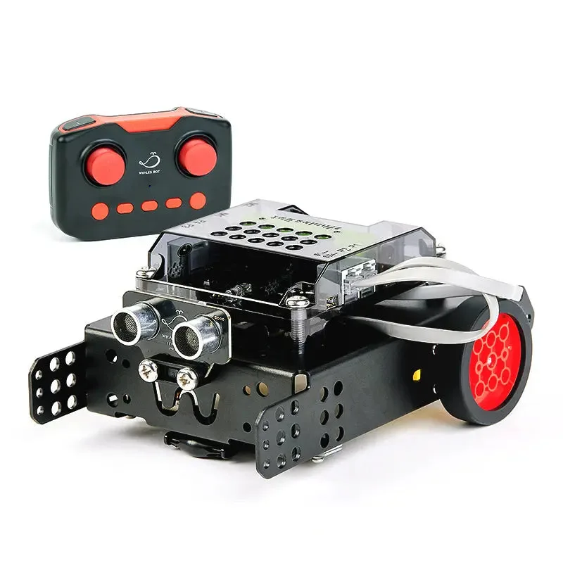 WhalesBot Rocky Robot Kit for 8 Years - Modular/Python/Scratch Programming