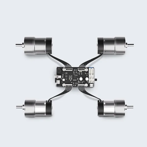 Four-channel encoder motor driver