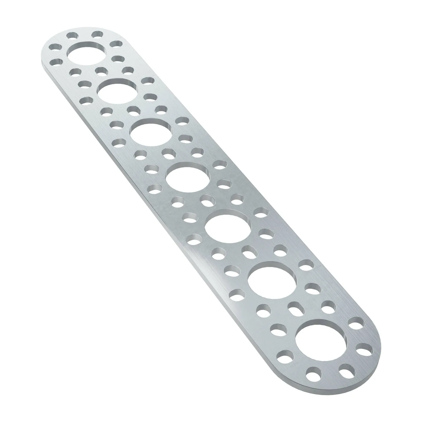 3105 Series Round-End Pattern Plate (7 Hole, 176mm Length)