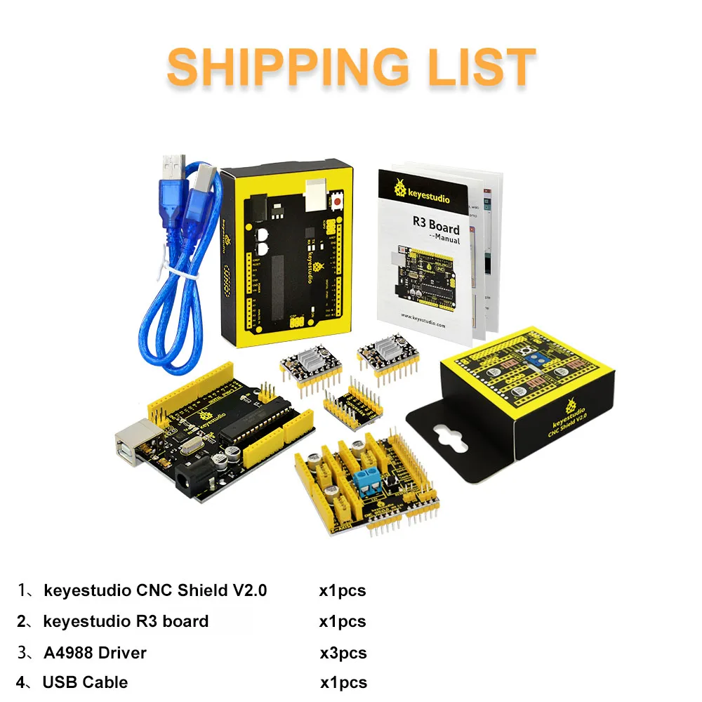 Three-channel stepper driver expansion