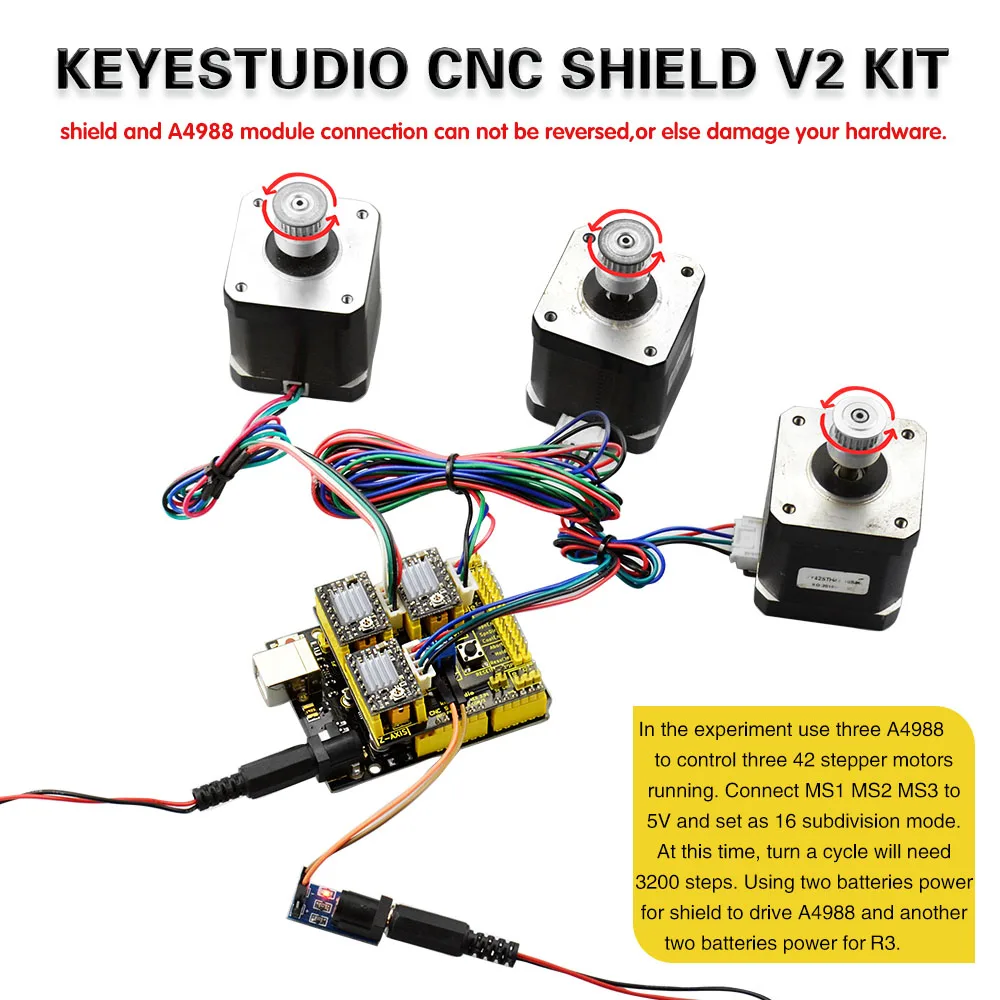 Complete three-axis control