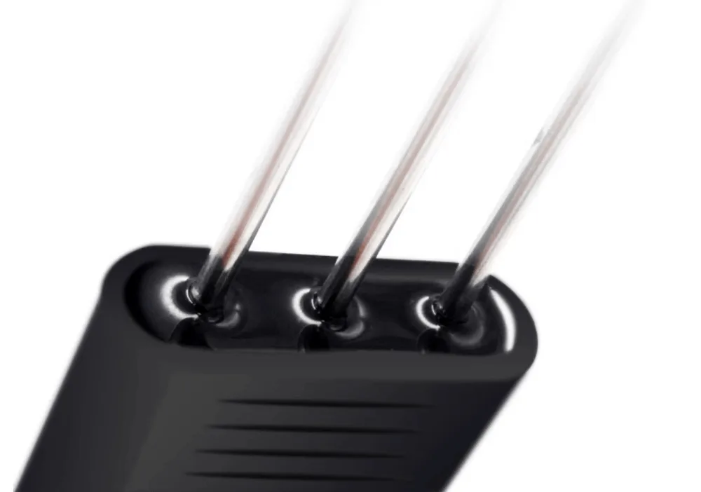 Rugged 316 stainless steel probe